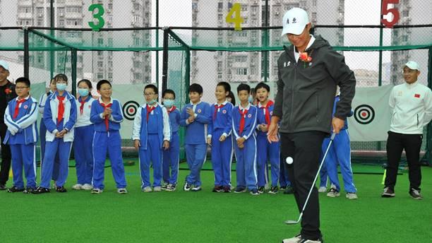 全国首个校园高尔夫学校联盟在深圳福田正式成