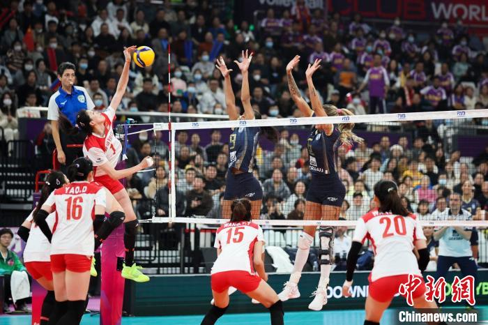 天津渤海银行女排3-0力克巴西劲旅米纳斯 首战告