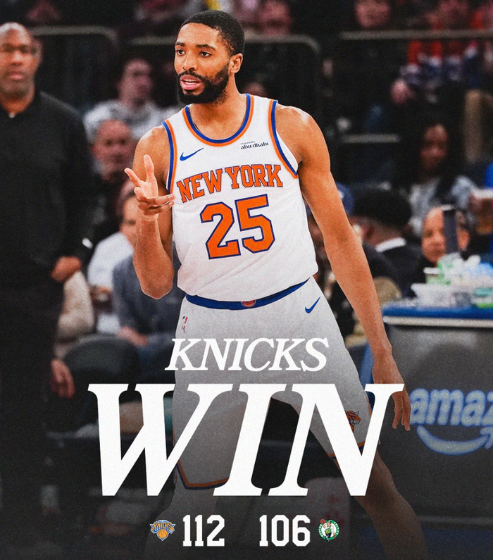 尼克斯关键三分终结绿凯四连胜 塔图姆复出首战