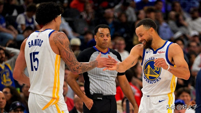 库里关键三分球逆转快船 勇士晋级附加赛