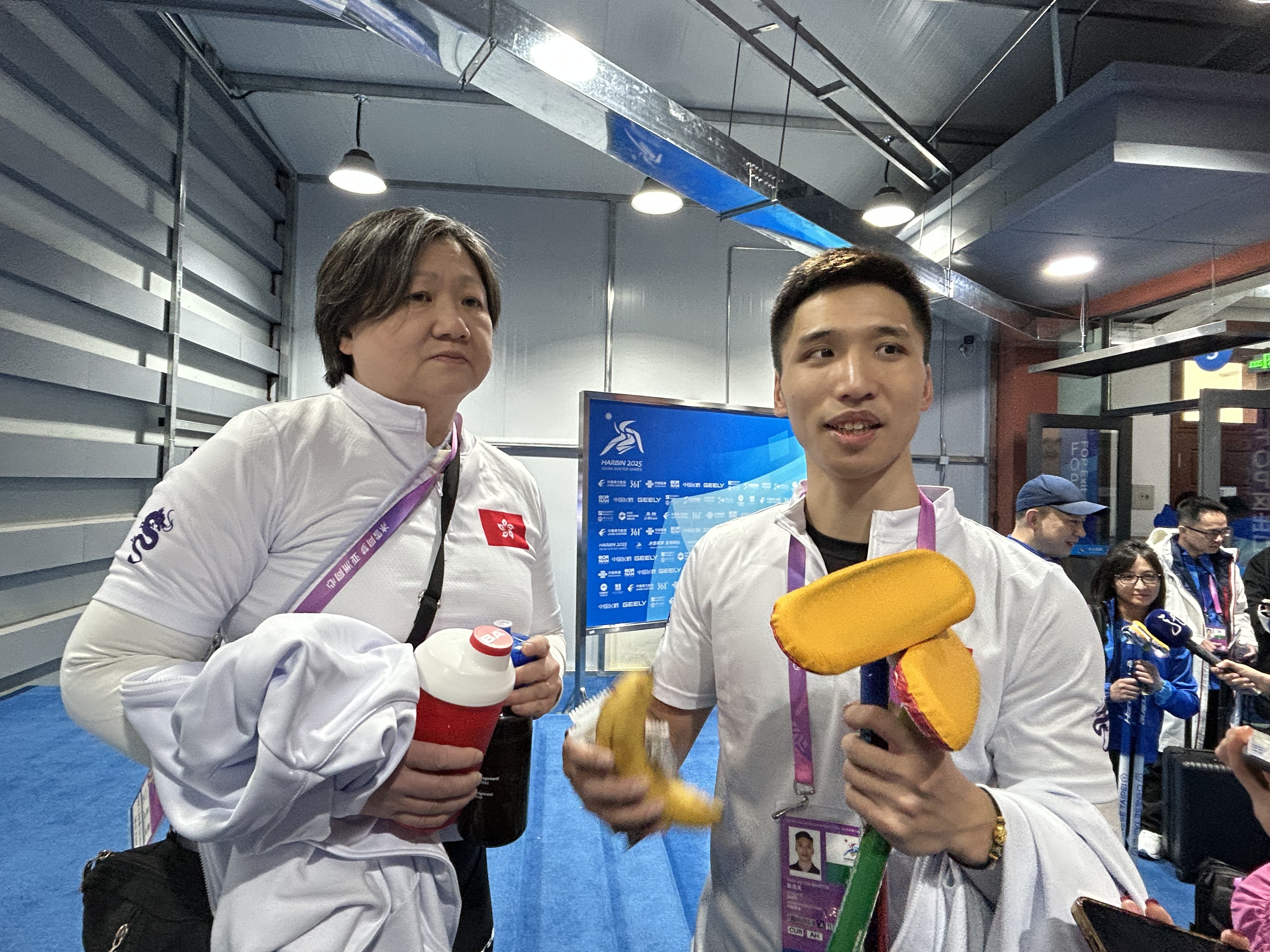 香港冰壶混双目标进入四强并期待在哈尔滨有时